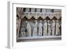 France, Amiens Cathedral (World Heritage Site), South Transept, Portal of the Golden Virgin-Samuel Magal-Framed Photographic Print