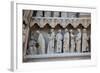 France, Amiens Cathedral (World Heritage Site), South Transept, Portal of the Golden Virgin-Samuel Magal-Framed Photographic Print