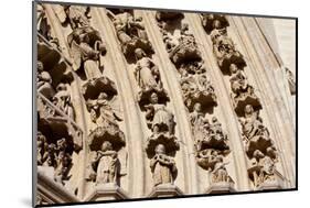 France, Amiens Cathedral (World Heritage Site), South Transept, Portal of the Golden Virgin-Samuel Magal-Mounted Photographic Print