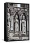 France, Amiens Cathedral (World Heritage Site), West Facade, Gallery of Kings-Samuel Magal-Framed Stretched Canvas