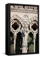 France, Amiens Cathedral (World Heritage Site), West Facade-Samuel Magal-Framed Stretched Canvas