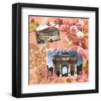 France Amour Coral-Lauren Gibbons-Framed Art Print