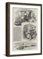 France and Morocco-null-Framed Giclee Print