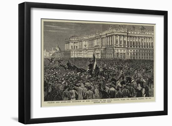 France and Spain-null-Framed Giclee Print