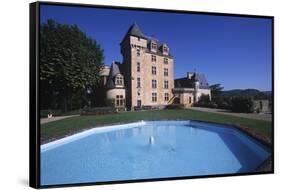 France, Aquitaine, Castelnaud-La-Chapelle, Medieval Fortress Château De Castelnaud, 13th Century-null-Framed Stretched Canvas