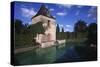 France, Aquitaine, Eyrignac Manor Gardens-null-Stretched Canvas