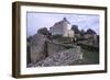 France, Aquitaine, Issac, Montreal Castle-null-Framed Giclee Print