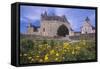 France, Aquitaine, Jumilhac-Le-Grand, Jumilhac Castle-null-Framed Stretched Canvas
