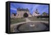 France, Aquitaine, Jumilhac-Le-Grand, Jumilhac Castle-null-Framed Stretched Canvas