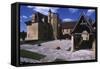 France, Aquitaine, Saint-Leon Sur Vezere, Renaissance Chabans Castle-null-Framed Stretched Canvas