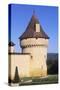 France, Aquitaine, Saint-Leon Sur Vezere, Tower of Renaissance Chabans Castle-null-Stretched Canvas