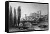 France, Auch-Thomas Allom-Framed Stretched Canvas