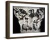 France, Autun, Cathedral of Saint-Lazare, Flight into Egypt, Capital of Romanesque Transept-null-Framed Giclee Print