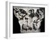 France, Autun, Cathedral of Saint-Lazare, Flight into Egypt, Capital of Romanesque Transept-null-Framed Giclee Print