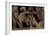 France, Autun, Cathedral of Saint-Lazare, Temptation of Eve, Lintel by Gislebertus or Gisleberto-null-Framed Giclee Print