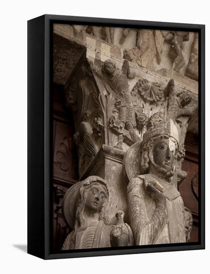 France, Autun, St Lazare Cathedral-null-Framed Stretched Canvas