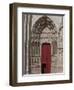 France, Auxerre Cathedral, West Facade, South P-null-Framed Photographic Print