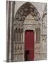 France, Auxerre Cathedral, West Facade, South P-null-Mounted Photographic Print