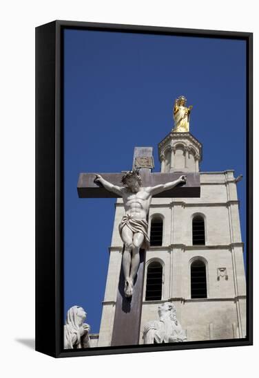 France, Avignon, Cathedral-null-Framed Stretched Canvas