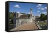 France, Avignon, Pont St Benezet and the Chapel-null-Framed Stretched Canvas