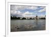 France, Avignon, Pont St Benezet-null-Framed Photographic Print