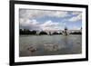 France, Avignon, Pont St Benezet-null-Framed Photographic Print