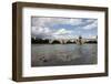 France, Avignon, Pont St Benezet-null-Framed Photographic Print