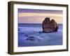 France, Biarritz, Pyrenees-Atlantique, Seascape and Rock Formation-Shaun Egan-Framed Photographic Print