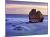 France, Biarritz, Pyrenees-Atlantique, Seascape and Rock Formation-Shaun Egan-Mounted Photographic Print