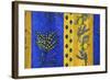 France, Bouches-Du-Rhone. Aix-En-Provence. Textiles at Market-Kevin Oke-Framed Photographic Print