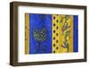 France, Bouches-Du-Rhone. Aix-En-Provence. Textiles at Market-Kevin Oke-Framed Photographic Print