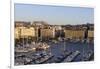 France, Bouches Du Rhone, Marseille. Overlooking Vieux Port with Boats-Kevin Oke-Framed Photographic Print