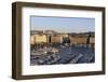 France, Bouches Du Rhone, Marseille. Overlooking Vieux Port with Boats-Kevin Oke-Framed Photographic Print