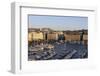 France, Bouches Du Rhone, Marseille. Overlooking Vieux Port with Boats-Kevin Oke-Framed Photographic Print