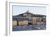 France, Bouches Du Rhone, Marseille. View Overlooking Vieux Port-Kevin Oke-Framed Photographic Print