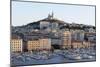 France, Bouches Du Rhone, Marseille. View Overlooking Vieux Port-Kevin Oke-Mounted Photographic Print