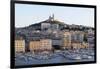 France, Bouches Du Rhone, Marseille. View Overlooking Vieux Port-Kevin Oke-Framed Photographic Print
