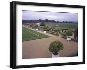 France, Bourgogne, Surroundings of Palinges, Castle of Digoine, Orange Grove-null-Framed Giclee Print