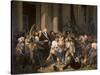 France: Bread Riot, 1793-Louis Leopold Boilly-Stretched Canvas