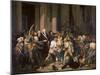 France: Bread Riot, 1793-Louis Leopold Boilly-Mounted Giclee Print