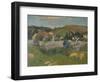 France, Breton Landscape, 1888-null-Framed Giclee Print