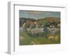 France, Breton Landscape, 1888-null-Framed Giclee Print