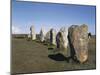 France, Brittany, Camaret-Sur-Mer, Megalithic Alignements of Lagatjar-null-Mounted Giclee Print