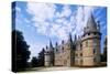 France, Brittany, Castle of Bonne Fontaine-null-Stretched Canvas