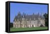 France, Brittany, Castle of Bonne Fontaine-null-Framed Stretched Canvas