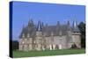 France, Brittany, Castle of Bonne Fontaine-null-Stretched Canvas