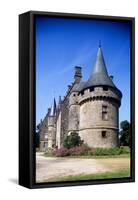 France, Brittany, Castle of Bonne Fontaine-null-Framed Stretched Canvas