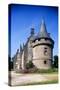 France, Brittany, Castle of Bonne Fontaine-null-Stretched Canvas