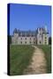 France, Brittany, Chateau De La Motte Beaumanoir-null-Stretched Canvas