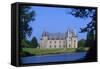 France, Brittany, Chateau De La Motte Beaumanoir-null-Framed Stretched Canvas